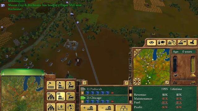 Railroad tycoon Glitch: THE FLAME TRAIN OF DEATH! смотреть онлайн