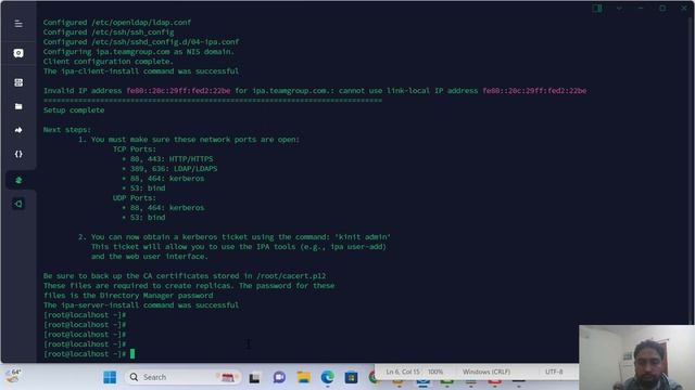 FreeIPA Server & Client Configuration in redhat 9 | Install & Configure FreeIPA in Linux смотреть онлайн