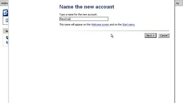 Windows XP - How to create a new user смотреть онлайн