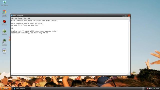 running memz bat in windows xp смотреть онлайн