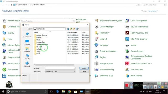 How to Set Animated Mouse Cursor On Windows 7/8/8.1/10 | Full Tutorial | Explain In Hindi смотреть онлайн