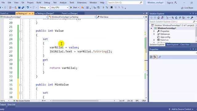 S06.e - User Control (Visual C#) смотреть онлайн