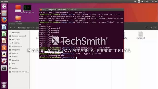 buscar con el comando FIND y LOCATE en linux смотреть онлайн