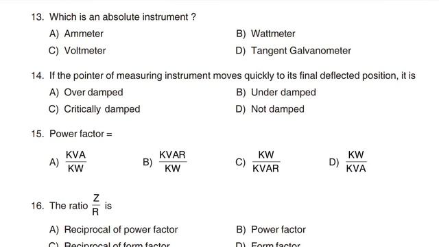 Electrician psc | paper code 047/2017 смотреть онлайн