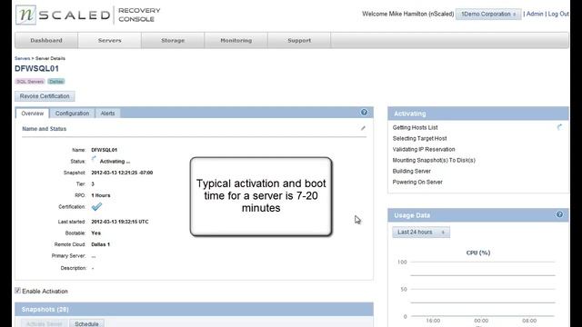 2012.03.26 : Local Server Recovery смотреть онлайн