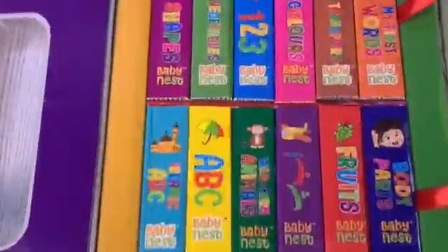 Baby Nest – My First Library 12 Board Book Block Set - Learning Library смотреть онлайн