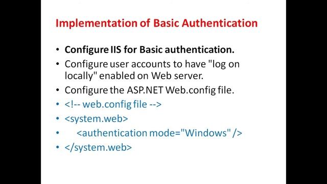 Window Authentication In ASP Net смотреть онлайн