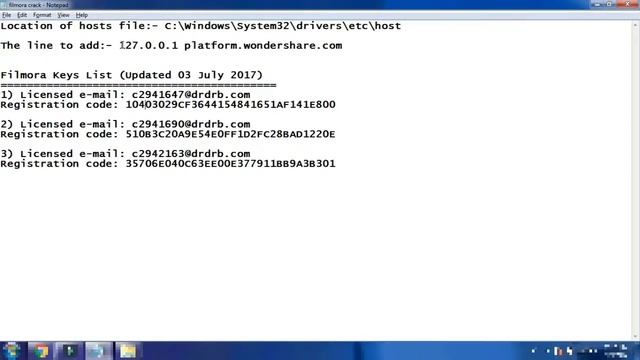Wondershare Filmora 7/8/9 registration code Free for life time August 2017 latest trick[100% free] смотреть онлайн