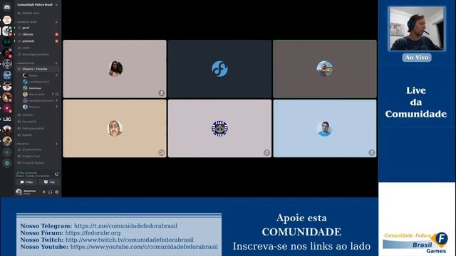[Live] - Comunidade Fedora + Projetos + É Nois!!! смотреть онлайн