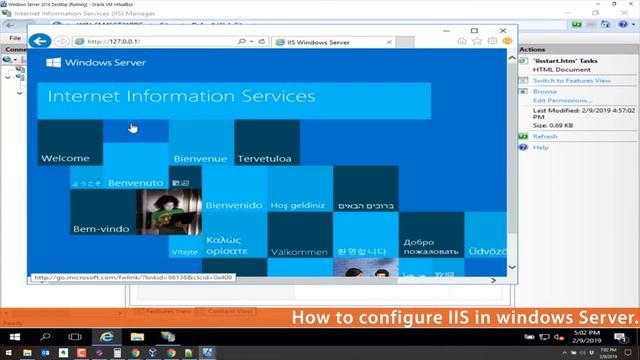 How configure iis in windows Server смотреть онлайн