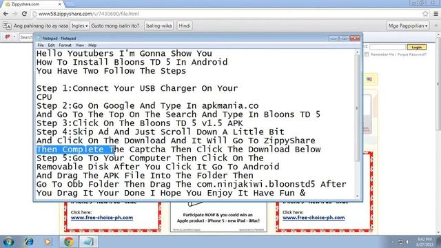 How To Install Bloons TD 5 On Android смотреть онлайн