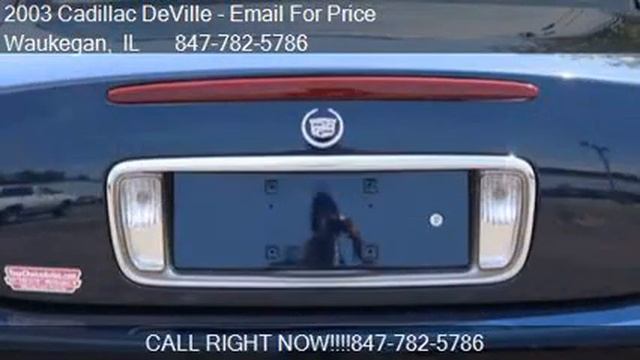 2003 Cadillac DeVille DTS 4dr Sedan for sale in Waukegan, IL смотреть онлайн
