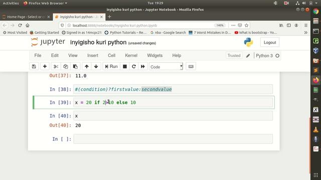 11.KinyaRwanda+English(Python Programming) operators: assignment and special смотреть онлайн