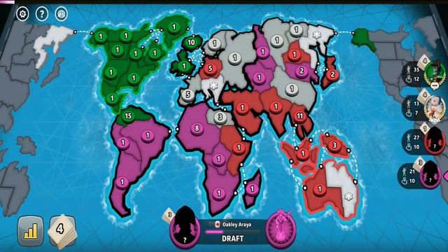 Two Borders North America Strategy - Win in 7 Turns!! | Risk Global Domination Online смотреть онлайн