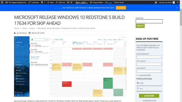 Hands on with Window 10 Redstone 5 build 17634 смотреть онлайн