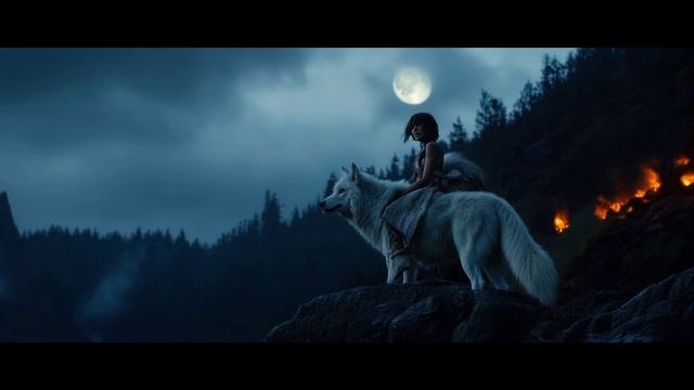 Принцесса Мононоке глазами ИИ, #сезонконтентаRUTUBE смотреть онлайн