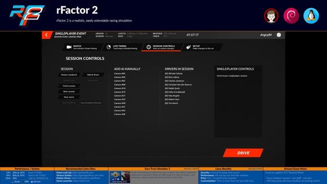 🚗 rFactor 2 - 2022 Linux Gaming 🕹 (#19) смотреть онлайн