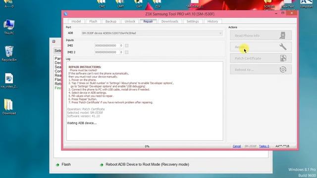 Samsung All Phones Android 9 Network Repair How To Patch And UnPatch By Z3X Box смотреть онлайн