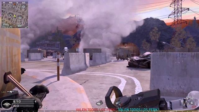 Call of Duty 4 Multiplayer Gameplay on Countdown (200+ ping) смотреть онлайн