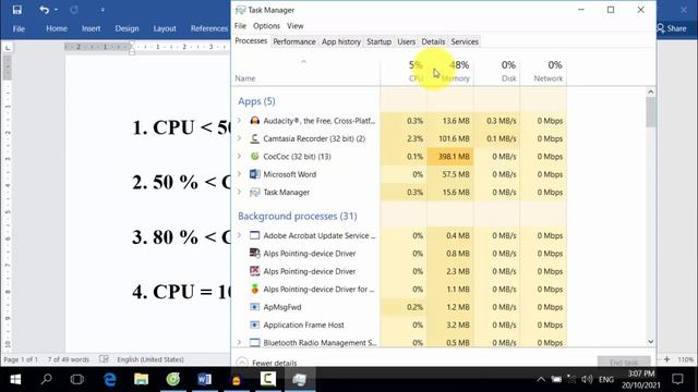 Hướng dẫn kiểm tra Hiệu Suất CPU trên Máy Tính Windows 10 смотреть онлайн