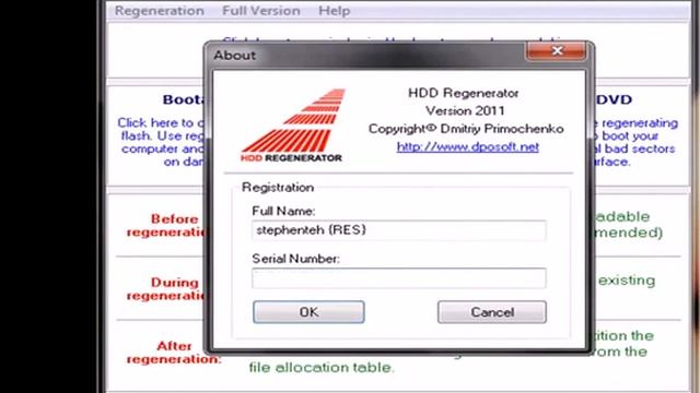 cara instal hdd regenerator смотреть онлайн