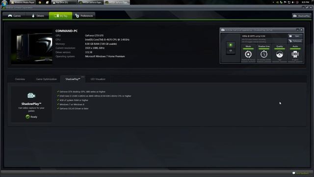 ShadowPlay Review (free video game recorder) [BETA] смотреть онлайн