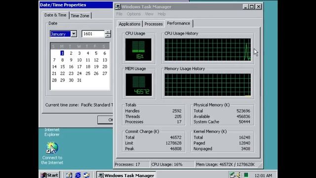 WHAT HAPPENS WHEN YOU SET YEAR 0 IN WINDOWS 2000? [YEAR 1601 BUG] смотреть онлайн