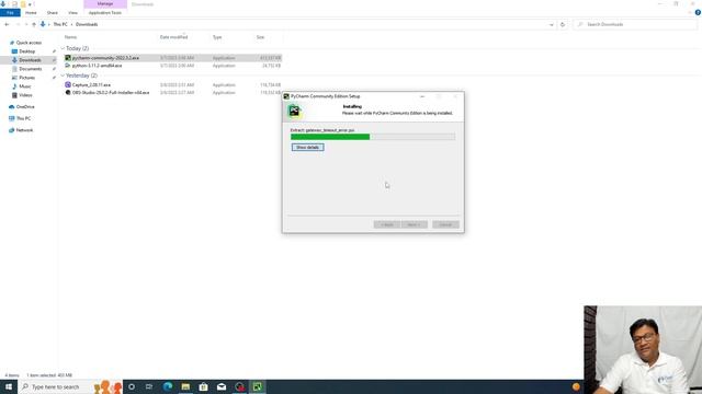 Pycharm Installation and Python Code Execution | How to Install Pycharm IDE on Windows in Hindi смотреть онлайн