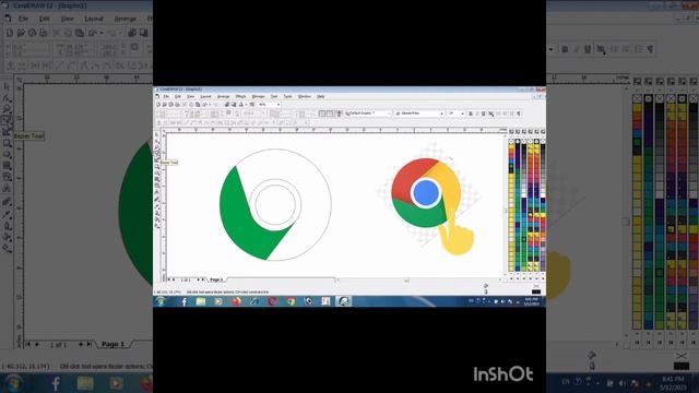 corel draw 12 me chrome kaise banaye|coreldraw me design kaise banaye смотреть онлайн
