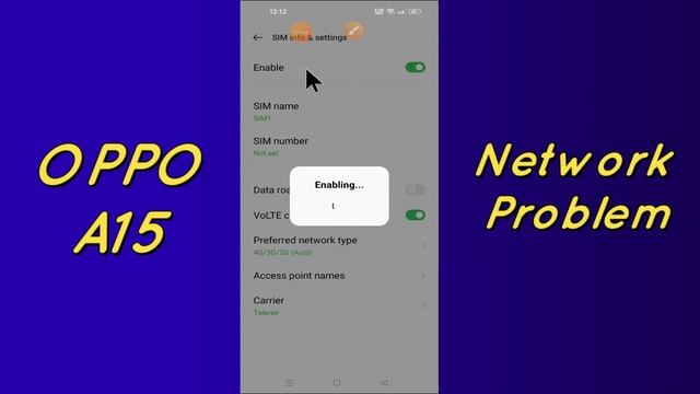 Oppo A15 Mobile Data Not working & Network Problem Fixed смотреть онлайн