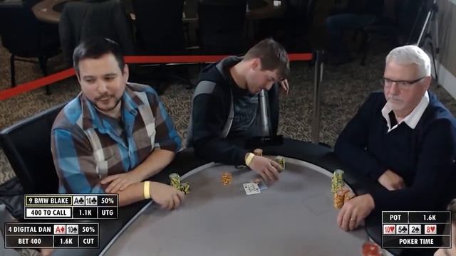 Poker Time: Johnnie Vibes in a CRAZY Session with Exposed Hole Cards смотреть онлайн