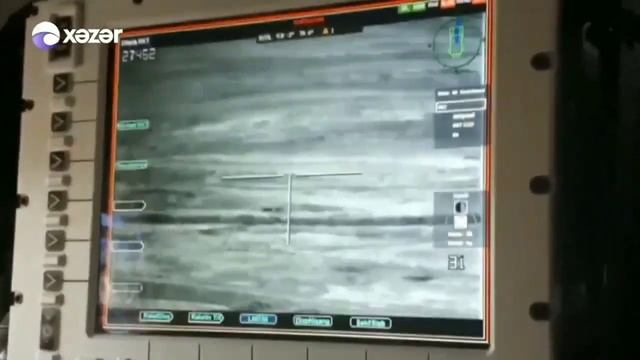 Подразделение ВС Азербайджана поражает армянский Т-72 с помощью ПТРК Spike-LR. смотреть онлайн
