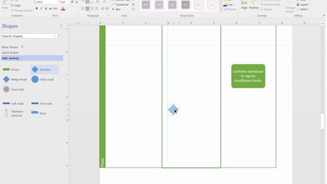 Tutorial: INFOST 340 Activity Diagram for Use Case Scenario - Visio 2016 смотреть онлайн