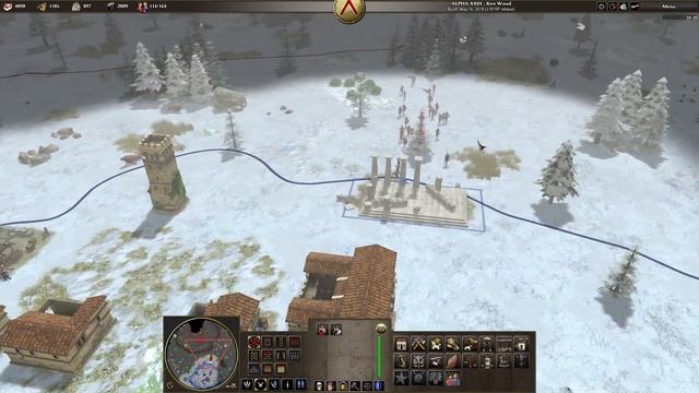 0 A.D. Alfa 23 - Mainland - Esparta vs Íberos (gameplay) смотреть онлайн