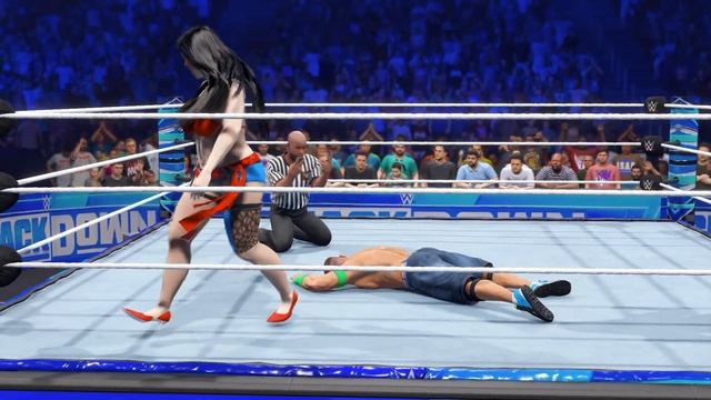 Two Indian Girl Wrestler Attacked John Cena - WWE Smackdown Highlights Today 🇮🇳 смотреть онлайн