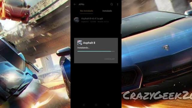 Como Descargar E Instalar Asphalt 8 6.4.1a Con Dinero infinito Para Android смотреть онлайн