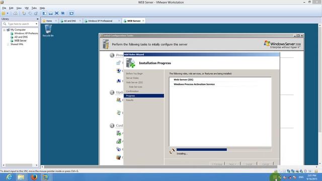 How to configure WEB Server in Window Server 2008 смотреть онлайн