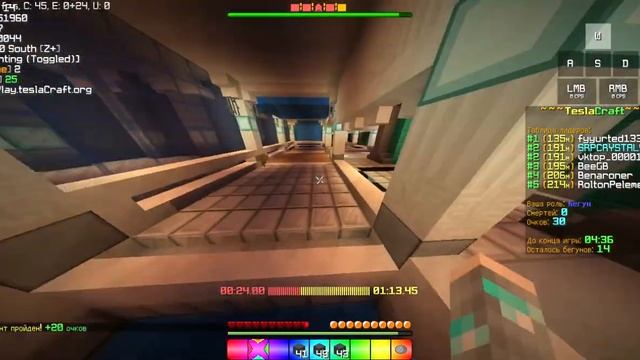 TeslaCraft Deathrun Prison 01:02:66 (PB!!!) смотреть онлайн
