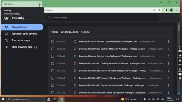 How to clear Browser Data in chrome pc window 11 Muzamil Tech смотреть онлайн