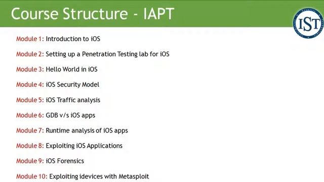 iOS Application Penetration Testing смотреть онлайн