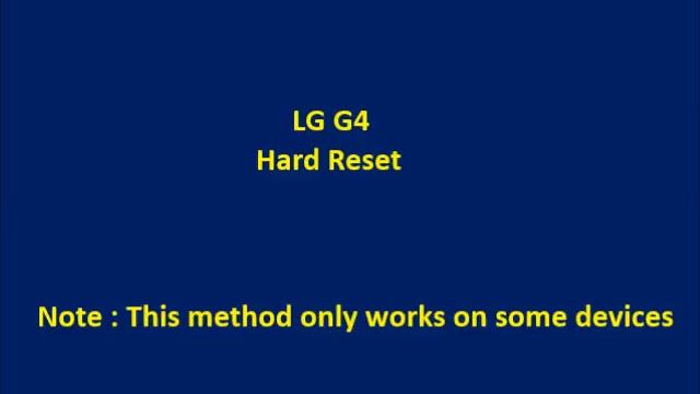 How to Hard Reset LG G4 and Forgot Password Recovery, Factory Reset смотреть онлайн
