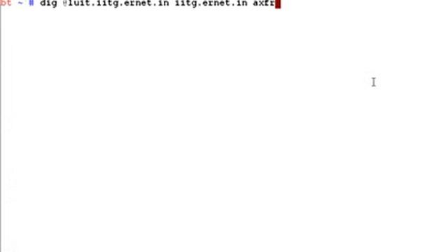 Dns Zone Transfer Using Dig смотреть онлайн