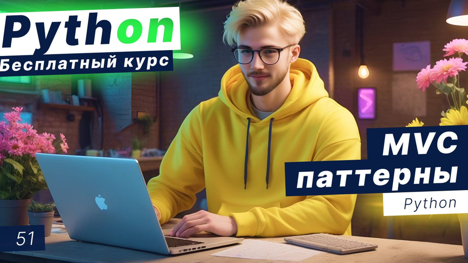 Урок 51. MVC паттерны в Python. Практика, пишем программу смотреть онлайн