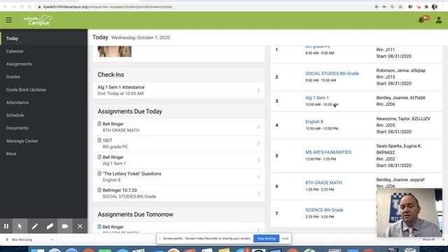 Infinite Campus Virtual Learning Student Check In: Oct 7, 2020 10:31 AM смотреть онлайн