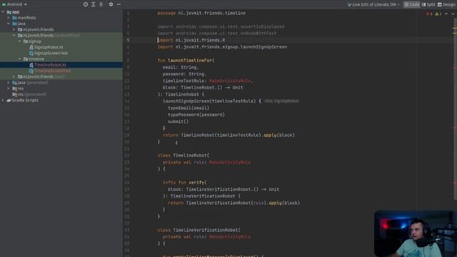 Friends App Android Client Ep20 - TDD on Android Screencast смотреть онлайн