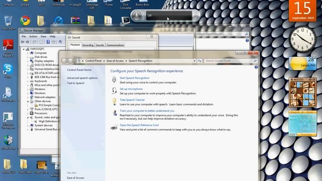 Windows 7 Problem Left speaker does'nt give sound смотреть онлайн