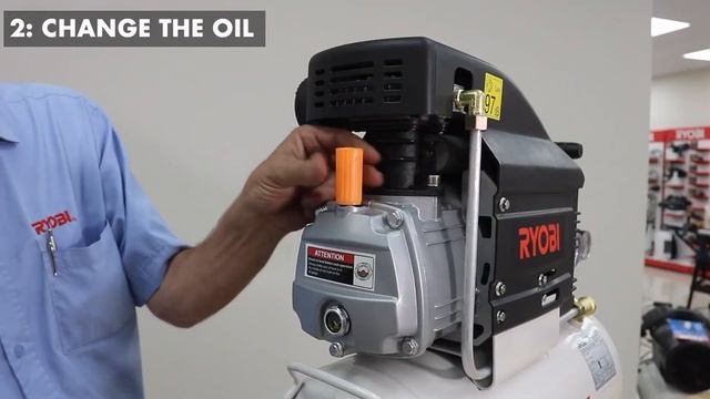 RYOBI Compressor Maintenance смотреть онлайн