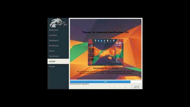 Установка blackPanther OS 16.1 (Silent Killer) смотреть онлайн
