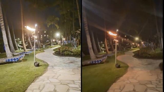 Pixel 8 Video Boost vs. iPhone 15 Pro Max: Night Walk, Buddha Point to Kona Pool | Hilton Waikoloa смотреть онлайн